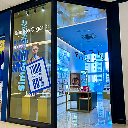 Logo da loja simple organic